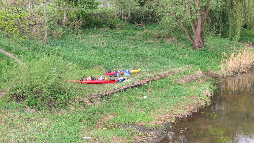 Kajakiem nad morze. Początek wyprawy