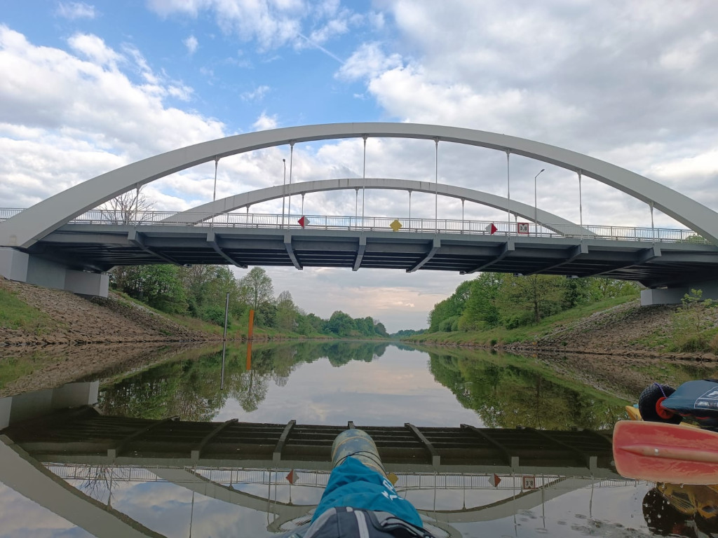 Kajakiem nad morze. Początek wyprawy