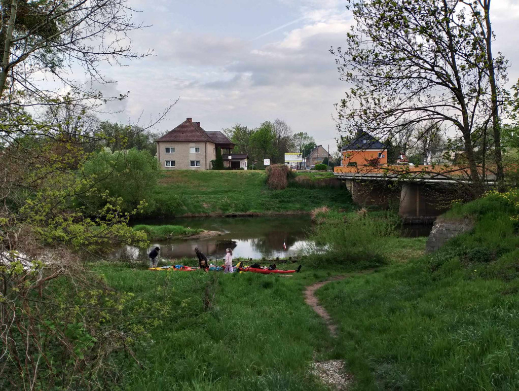 Kajakiem nad morze. Początek wyprawy