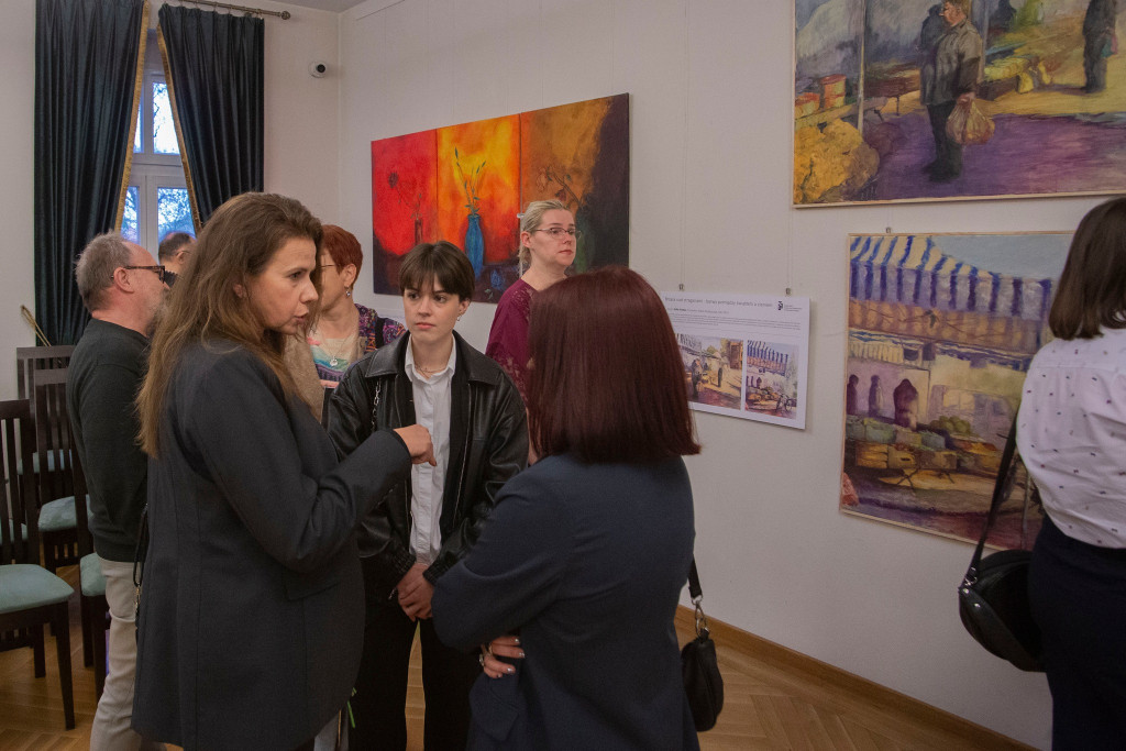 Tarnowskie Góry. Wystawa absolwentów Plastyka