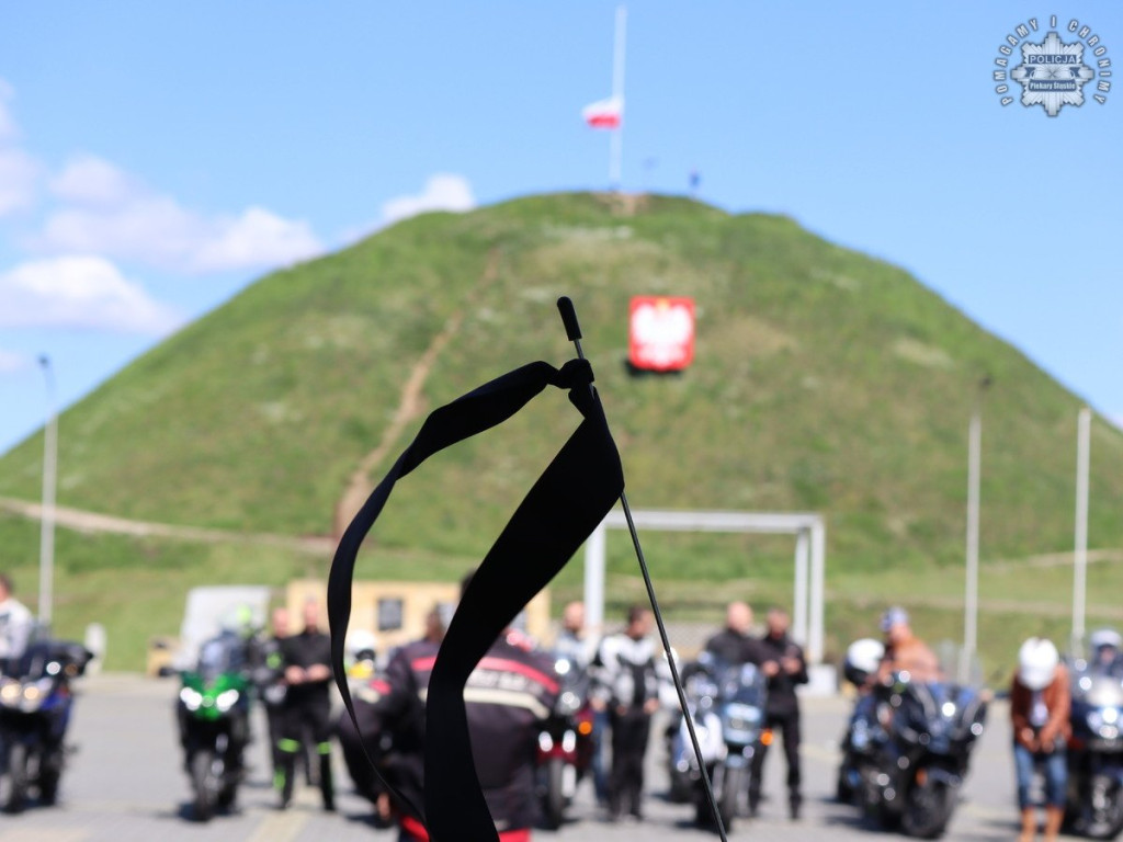 Parada motocykli na ulicach miasta