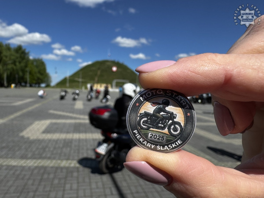 Parada motocykli na ulicach miasta