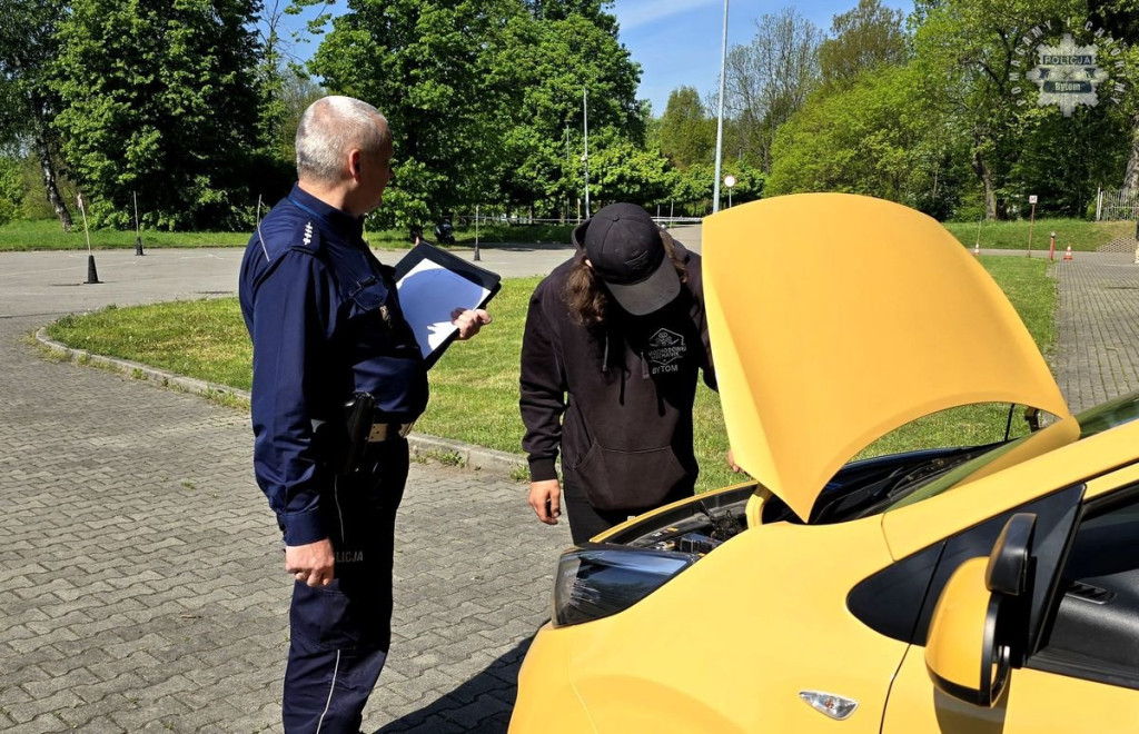 Bytom, Nakło Śl. Uczeń szkoły rolniczej na czele