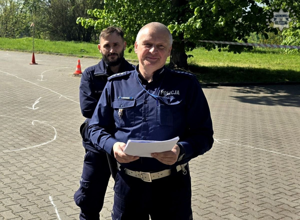 Bytom, Nakło Śl. Uczeń szkoły rolniczej na czele