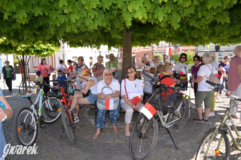 Tarnowskie Góry. Dzień Flagi na rynku
