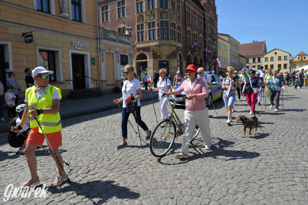 Tarnowskie Góry. Dzień Flagi na rynku