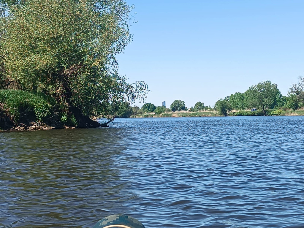61 km wiosłowania jednego dnia, Bałtyk już bliżej