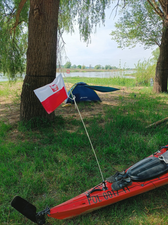 61 km wiosłowania jednego dnia, Bałtyk już bliżej