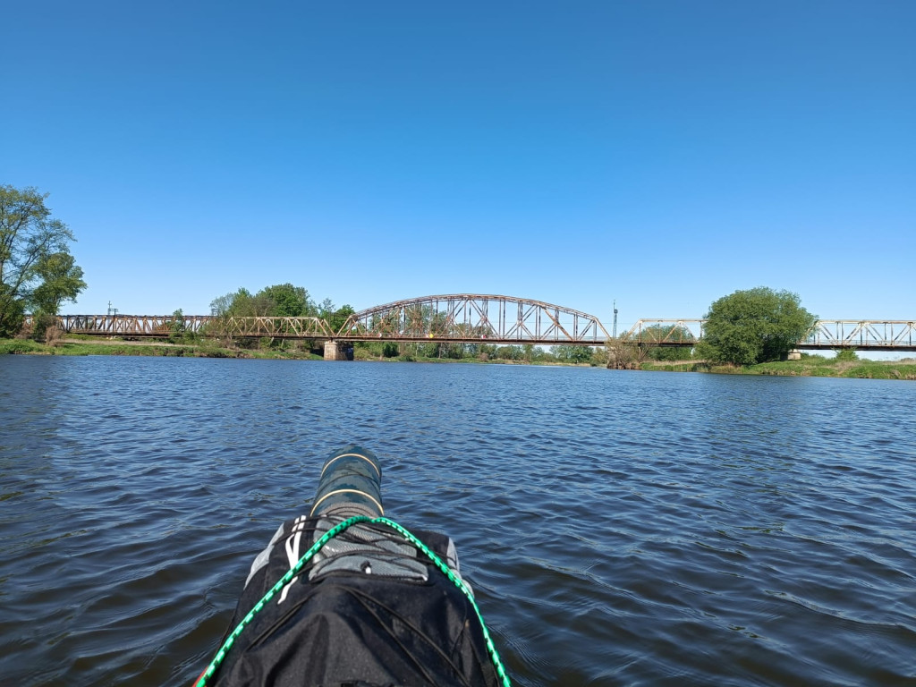 61 km wiosłowania jednego dnia, Bałtyk już bliżej