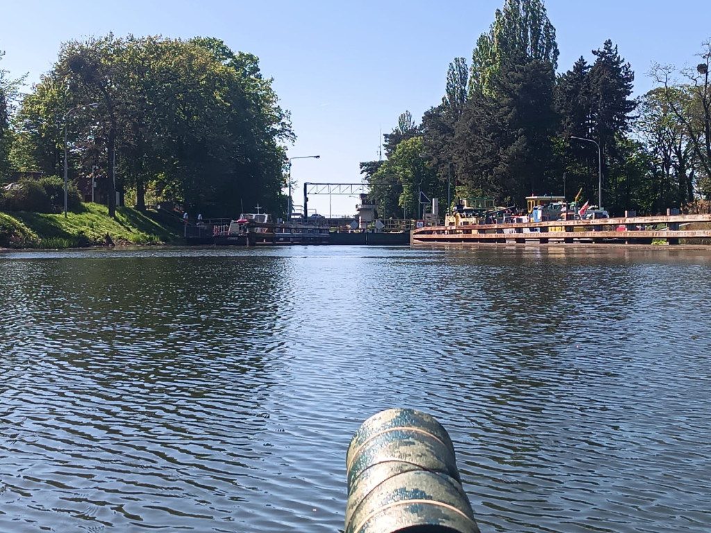 61 km wiosłowania jednego dnia, Bałtyk już bliżej