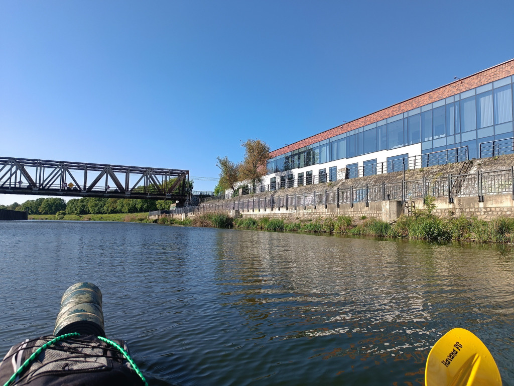 61 km wiosłowania jednego dnia, Bałtyk już bliżej