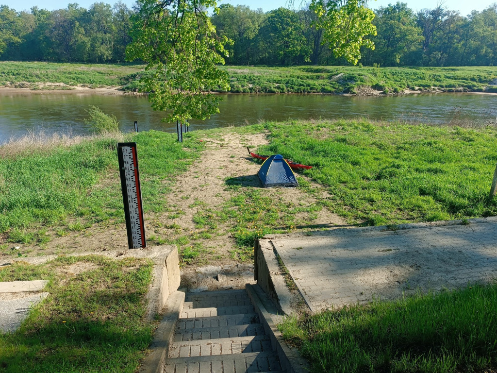 61 km wiosłowania jednego dnia, Bałtyk już bliżej