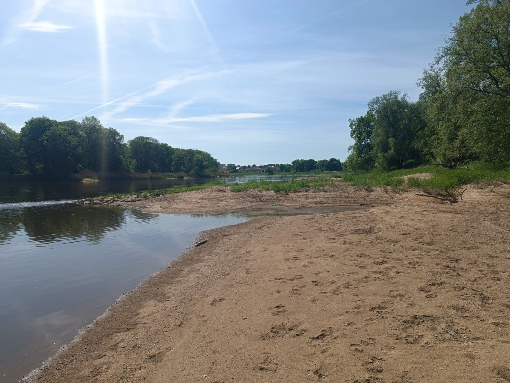 61 km wiosłowania jednego dnia, Bałtyk już bliżej