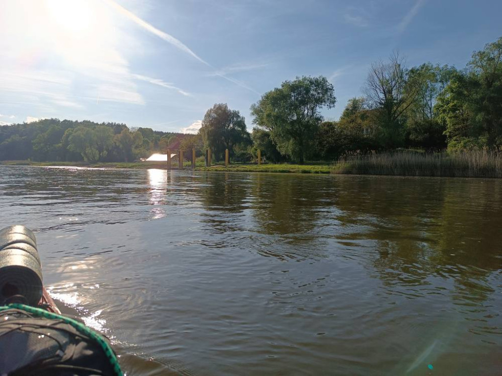 61 km wiosłowania jednego dnia, Bałtyk już bliżej
