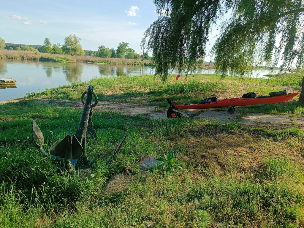 61 km wiosłowania jednego dnia, Bałtyk już bliżej