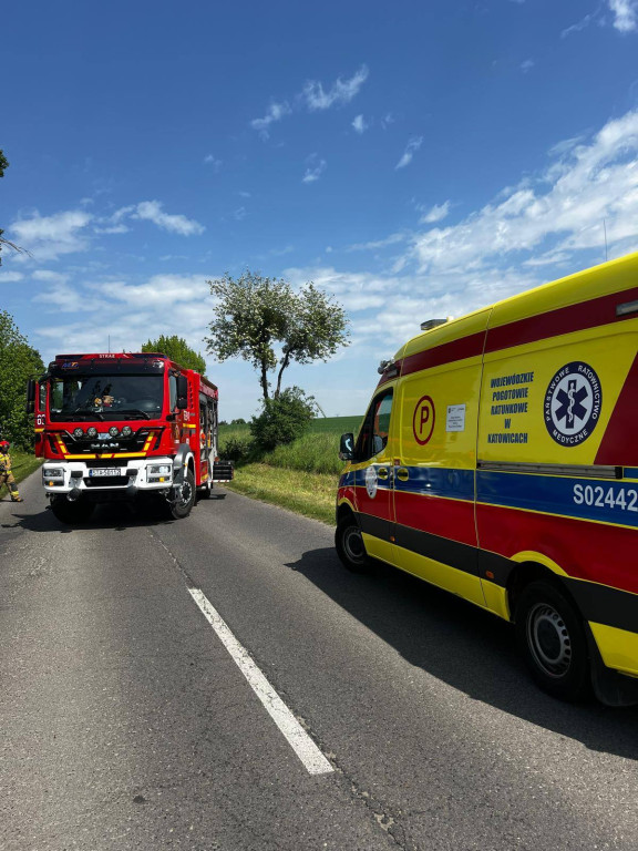 Audi wjechało w opla. W samochodach były dzieci