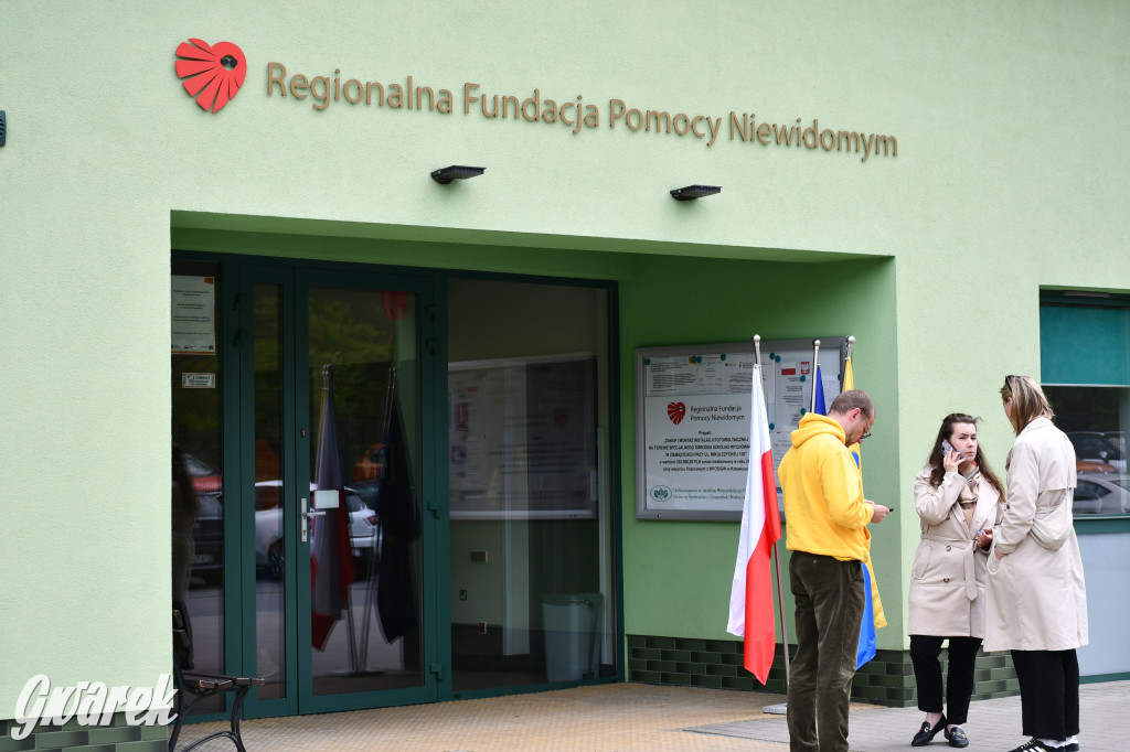 Szymon Hołownia odwiedził powiat tarnogórski