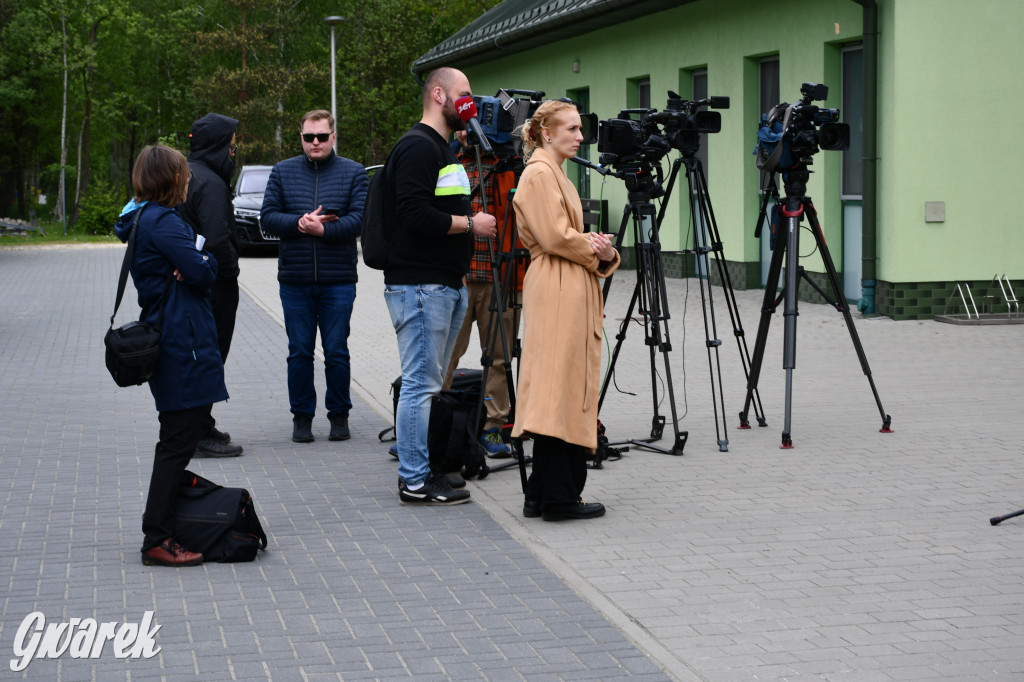 Szymon Hołownia odwiedził powiat tarnogórski