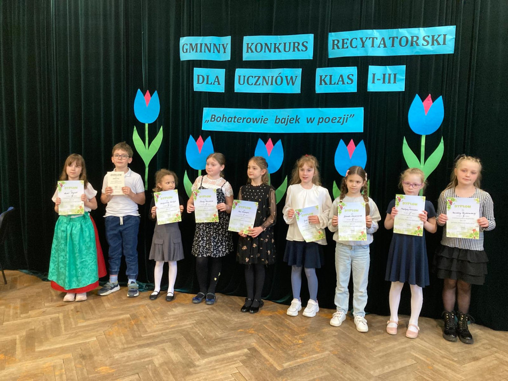 Tarnowskie Góry. Recytacje w Jedenastce