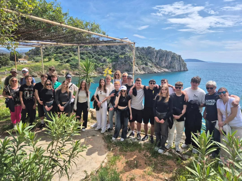 Uczniowie z Radzionkowa na praktykach w Grecji