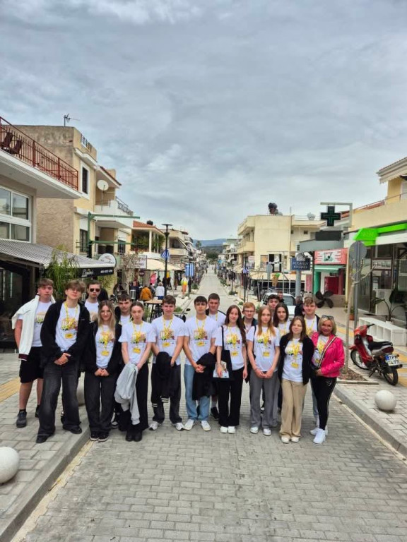 Uczniowie z Radzionkowa na praktykach w Grecji