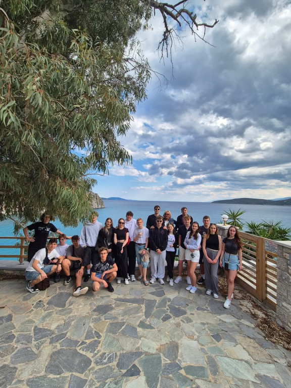 Uczniowie z Radzionkowa na praktykach w Grecji