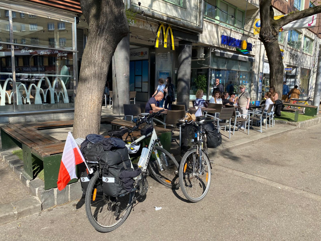 1 180 km na rowerze. Z Krupskiego Młyna do...