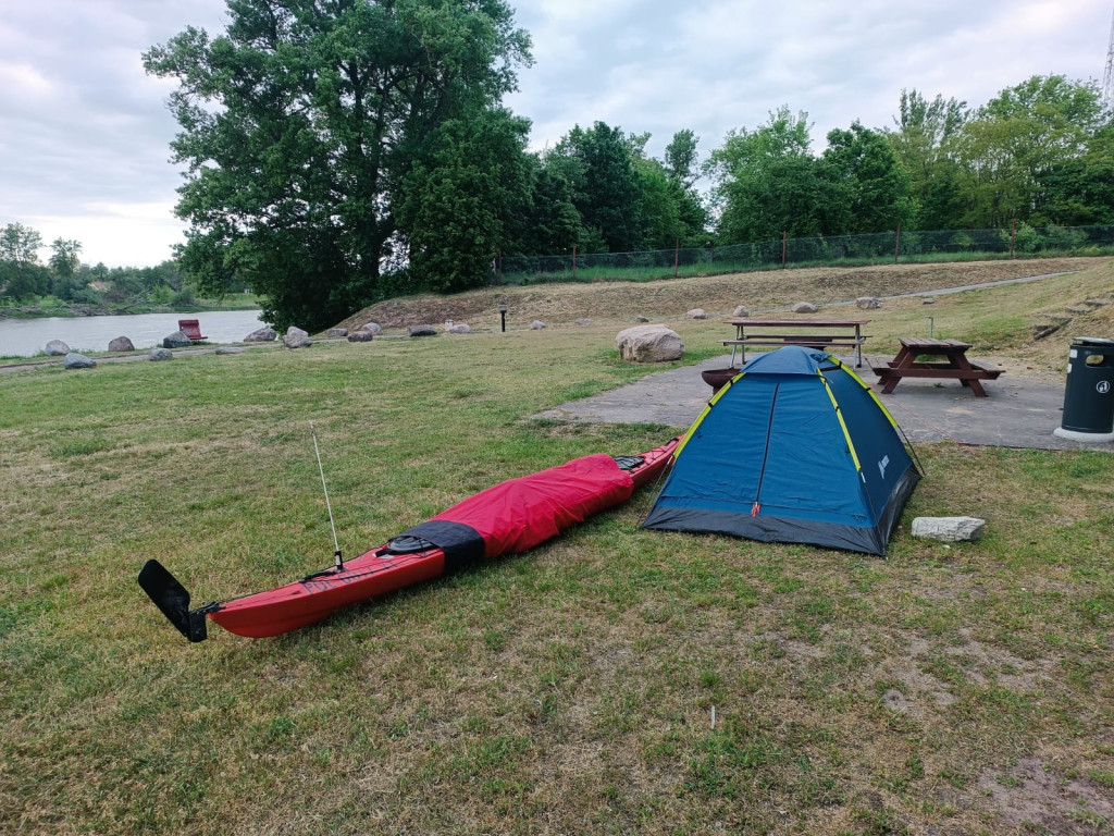 Niewiele zabrakło do celu. Kontuzja kajakarza