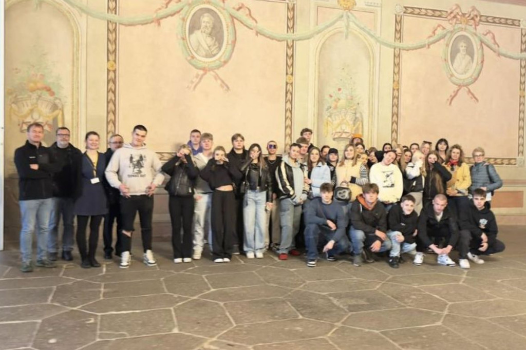 W nagrodę pojechali do partnerskiego miasta