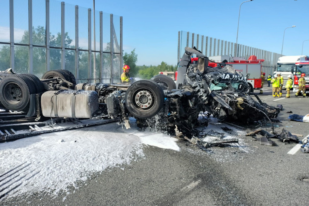 Śmiertelny wypadek na A4