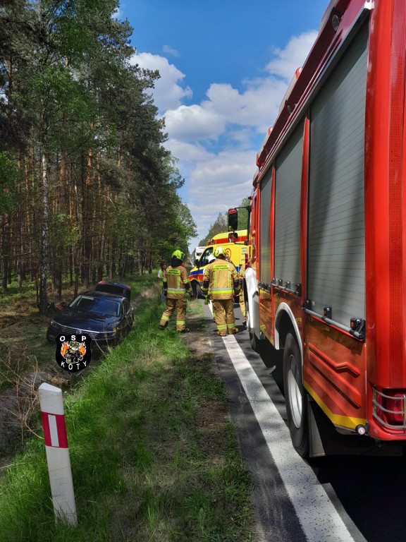 Wypadek na DK 11 w Kotach (gmina Tworóg)