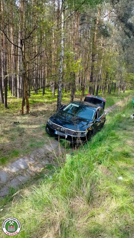 Wypadek na DK 11 w Kotach (gmina Tworóg)