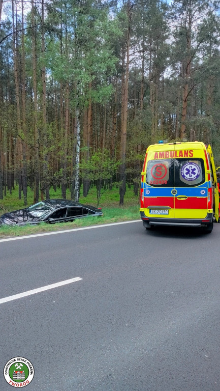 Wypadek na DK 11 w Kotach (gmina Tworóg)