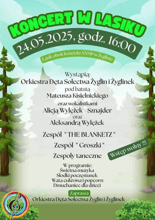 Orkiestra dęta zaprasza na koncert