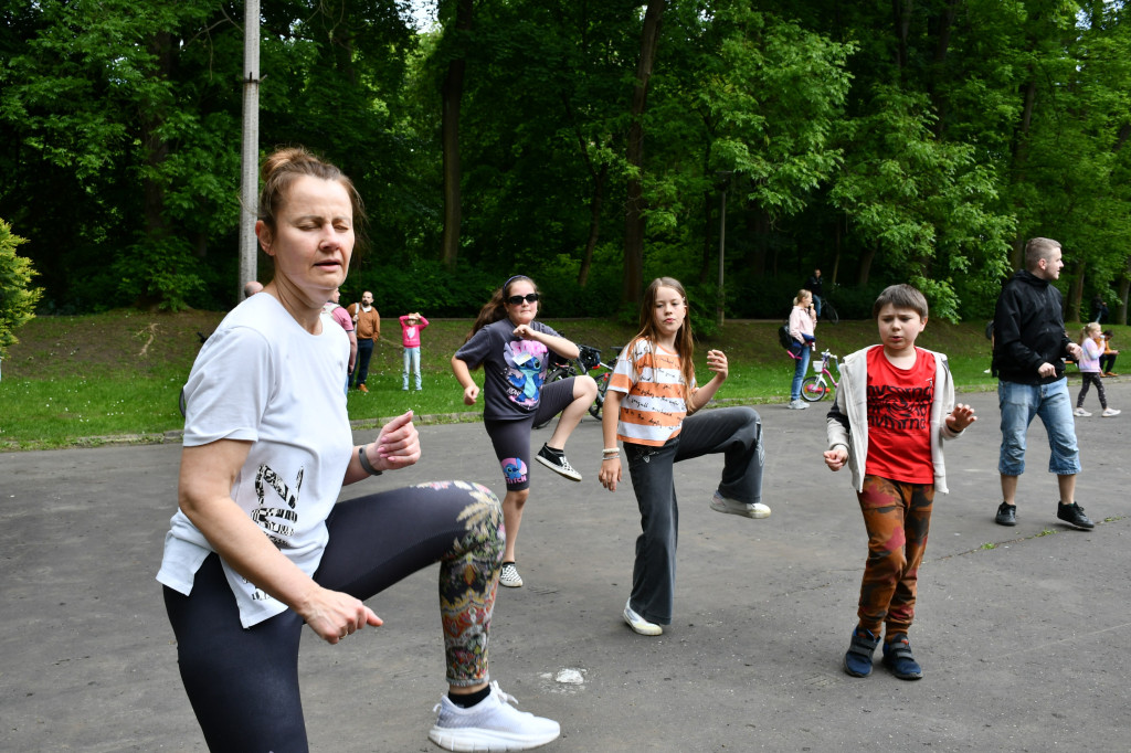Tarnowskie Góry. Piknik zdrowia w parku