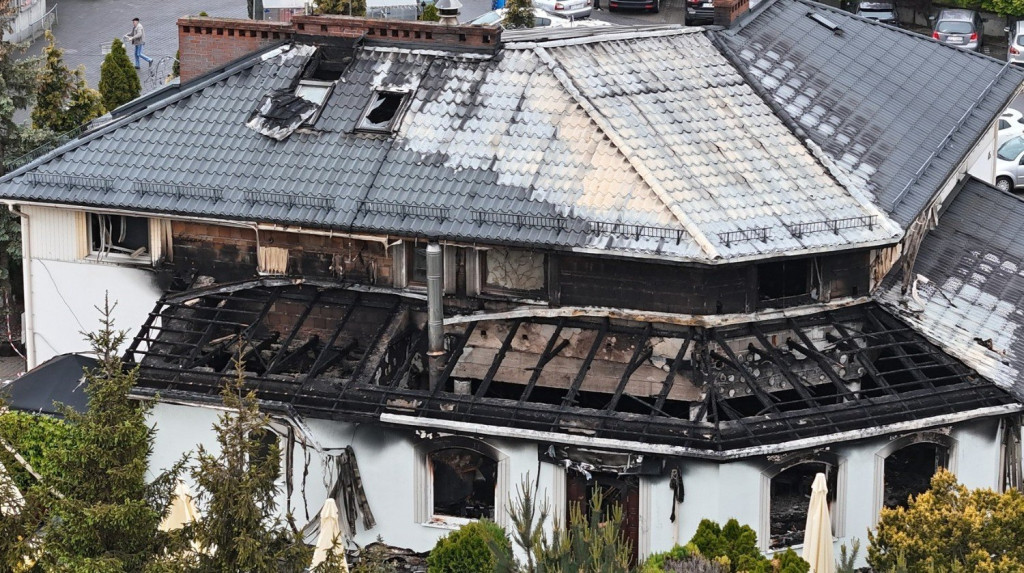 Pożar w restauracji