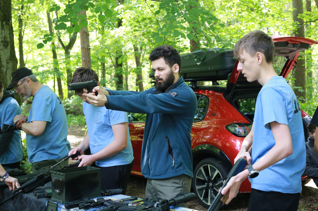 Powiat tarnogórski. Turniej strzelecki i odznaki