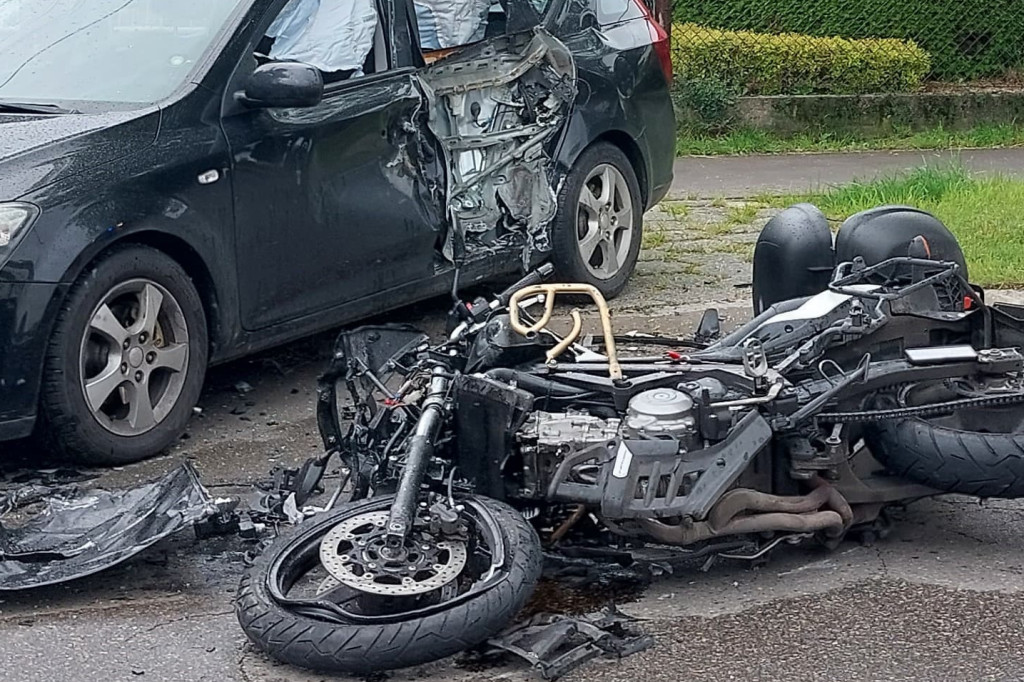 Tarnowskie Góry. Zderzenie na ul. Sienkiewicza