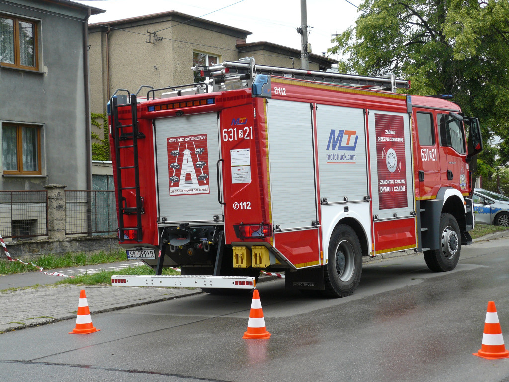 Tarnowskie Góry. Zderzenie na ul. Sienkiewicza