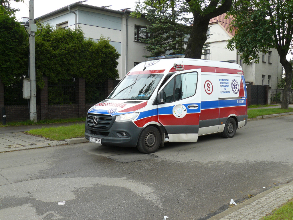 Tarnowskie Góry. Zderzenie na ul. Sienkiewicza