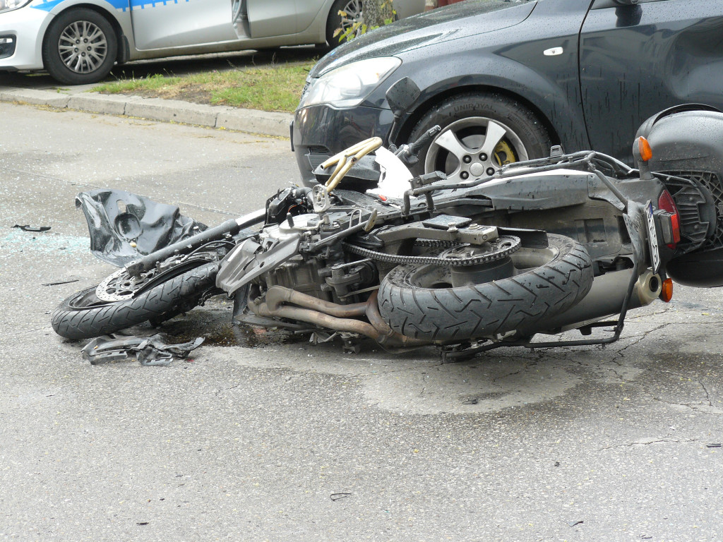 Tarnowskie Góry. Zderzenie na ul. Sienkiewicza