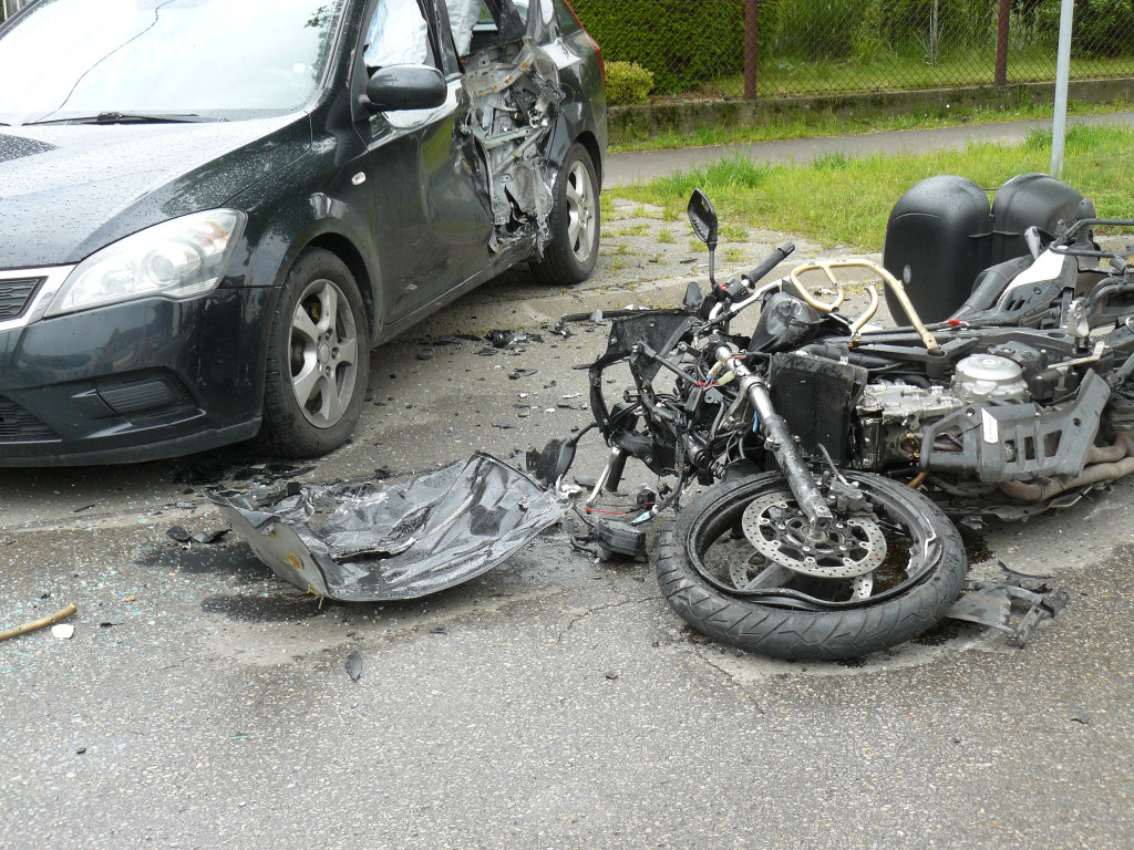 Tarnowskie Góry. Zderzenie na ul. Sienkiewicza