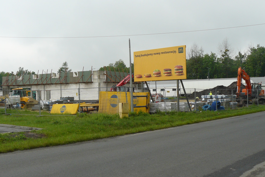 Świerklaniec. Budują restaurację McDonald`s