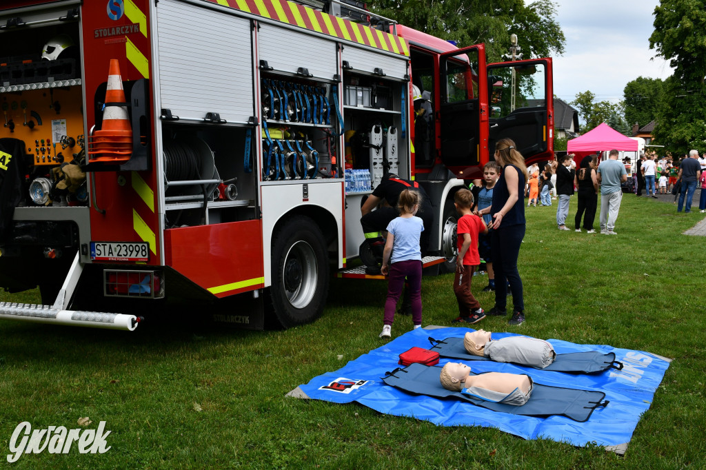 Nakło Śląskie. Piknik urodzinowy OSP i LKS Orzeł