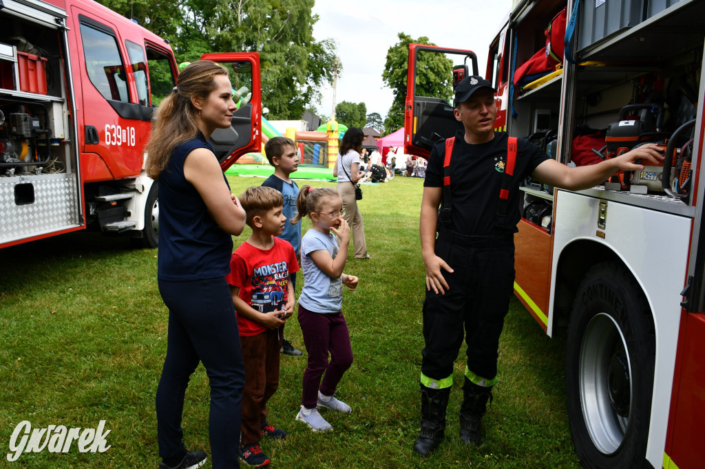 Nakło Śląskie. Piknik urodzinowy OSP i LKS Orzeł