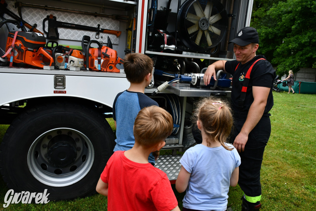 Nakło Śląskie. Piknik urodzinowy OSP i LKS Orzeł