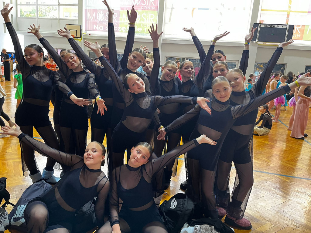 Brawa dla naszych tancerek! Sukcesy w Koninie
