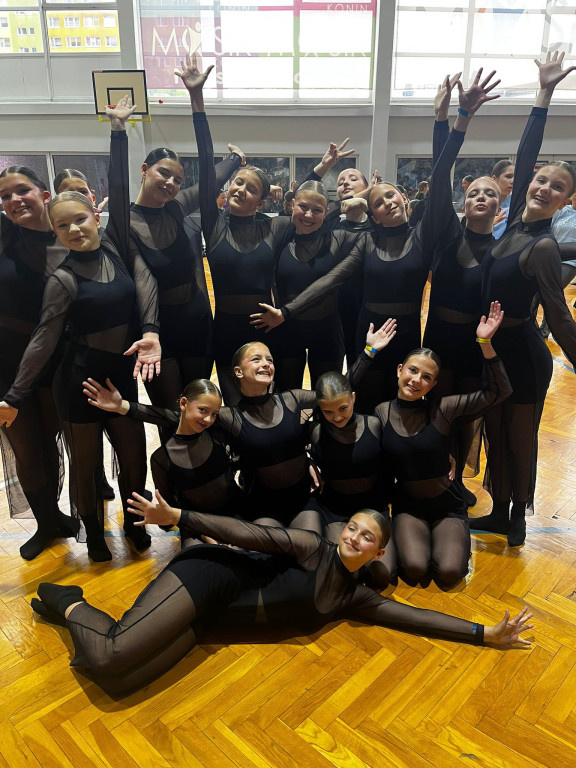 Brawa dla naszych tancerek! Sukcesy w Koninie