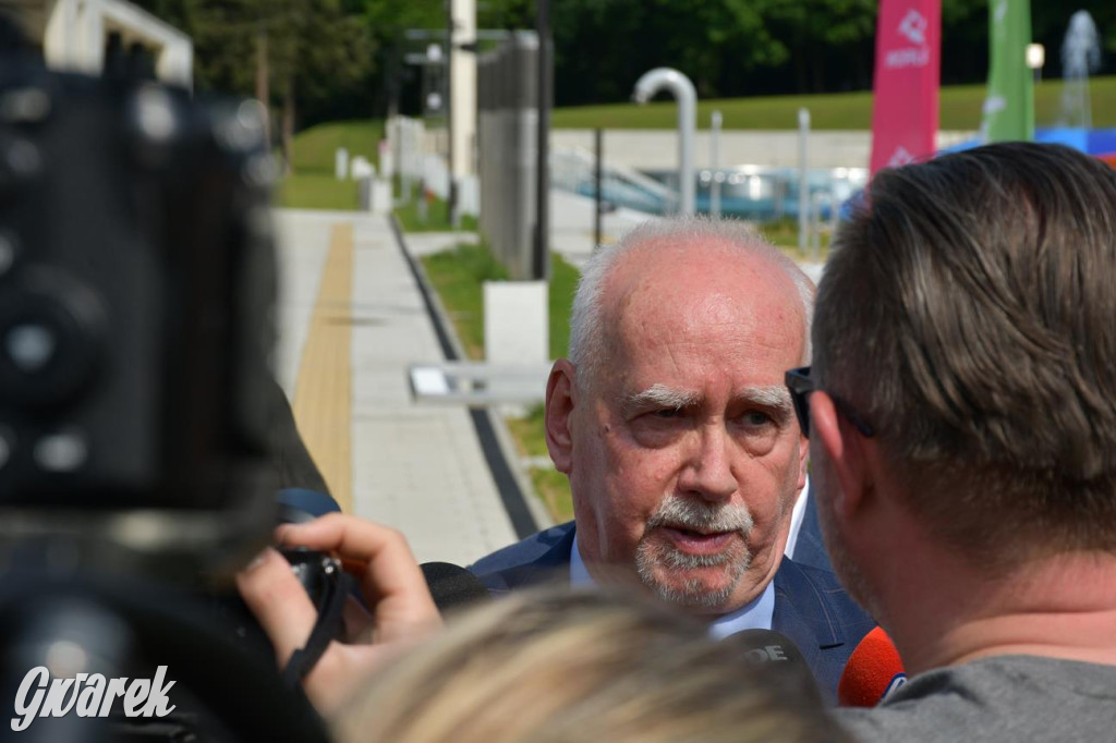 Fala w Parku Śląskim. Wielkie otwarcie kąpieliska