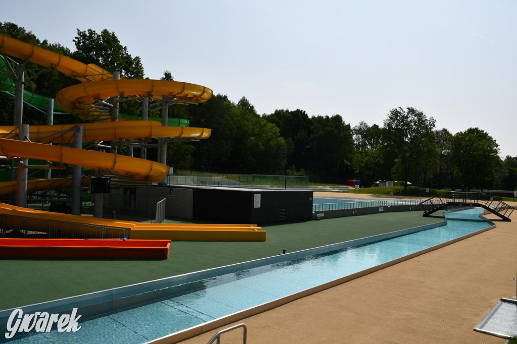 Fala w Parku Śląskim. Wielkie otwarcie kąpieliska